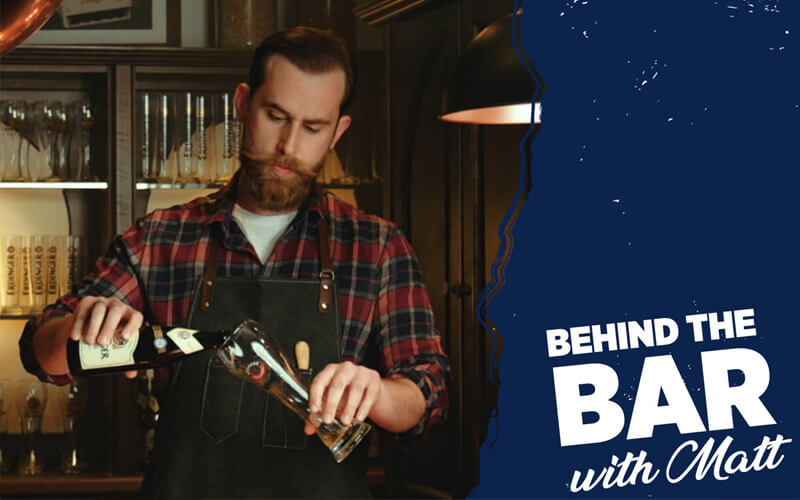 The ultimate beer tutorials with our bartender Matt